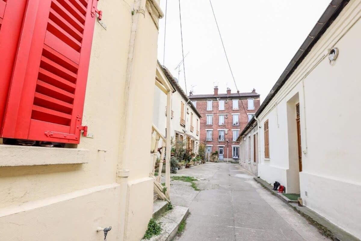 Appart' Hotel Pink Cosy 5Min Rer Proche Paris Aubervilliers Exterior foto